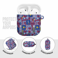 Filipino Maligayang Pasko AirPods Case Pacific Patchwork Xmas Vibes - Polynesian Pride