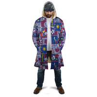 Filipino Maligayang Pasko Cloak Pacific Patchwork Xmas Vibes - Polynesian Pride