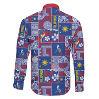 Filipino Maligayang Pasko Family Matching Mermaid Dress and Hawaiian Shirt Pacific Patchwork Xmas Vibes LT9 - Polynesian Pride