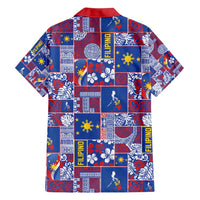Filipino Maligayang Pasko Family Matching Puletasi and Hawaiian Shirt Pacific Patchwork Xmas Vibes - Polynesian Pride