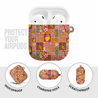 Niue Monuina e Kilisimasi AirPods Case Pacific Patchwork Xmas Vibes - Polynesian Pride