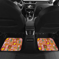 Niue Monuina e Kilisimasi Car Mats Pacific Patchwork Xmas Vibes - Polynesian Pride