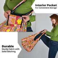 Niue Monuina e Kilisimasi Grocery Bag Pacific Patchwork Xmas Vibes - Polynesian Pride