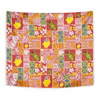 Niue Monuina e Kilisimasi Tapestry Pacific Patchwork Xmas Vibes - Polynesian Pride