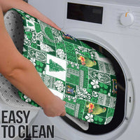 Norfolk Island Meri Krismas Bathroom Set Pacific Patchwork Xmas Vibes - Polynesian Pride