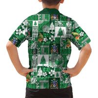 Norfolk Island Meri Krismas Hawaiian Shirt Pacific Patchwork Xmas Vibes LT9 - Polynesian Pride