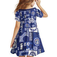 Northern Mariana Islands Magof Nochebuena Family Matching Summer Maxi Dress and Hawaiian Shirt Pacific Patchwork Xmas Vibes - Polynesian Pride