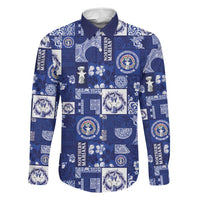 Northern Mariana Islands Magof Nochebuena Family Matching Summer Maxi Dress and Hawaiian Shirt Pacific Patchwork Xmas Vibes - Polynesian Pride