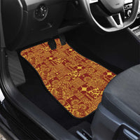 Rotuma Faiakse'ea 'e Kirisimasi Car Mats Pacific Patchwork Xmas Vibes - Polynesian Pride