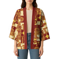Rotuma Faiakse'ea 'e Kirisimasi Kimono Pacific Patchwork Xmas Vibes - Polynesian Pride
