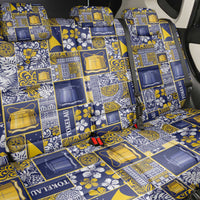 Tokelau Manuia te Kilihimahi Back Car Seat Cover Pacific Patchwork Xmas Vibes LT9 - Polynesian Pride