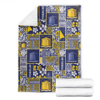 Tokelau Manuia te Kilihimahi Blanket Pacific Patchwork Xmas Vibes - Polynesian Pride