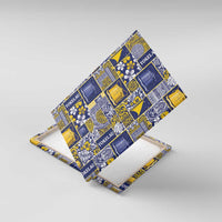 Tokelau Manuia te Kilihimahi Canvas Wall Art Pacific Patchwork Xmas Vibes - Polynesian Pride