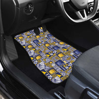 Tokelau Manuia te Kilihimahi Car Mats Pacific Patchwork Xmas Vibes - Polynesian Pride