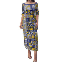 Tokelau Manuia te Kilihimahi Family Matching Puletasi and Hawaiian Shirt Pacific Patchwork Xmas Vibes - Polynesian Pride