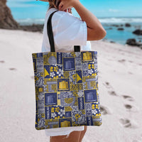 Tokelau Manuia te Kilihimahi Tote Bag Pacific Patchwork Xmas Vibes LT9 - Polynesian Pride