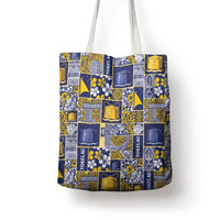 Tokelau Manuia te Kilihimahi Tote Bag Pacific Patchwork Xmas Vibes LT9 - Polynesian Pride