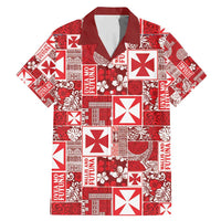 Wallis Et Futuna Kilisimasi Fiefia Family Matching Mermaid Dress and Hawaiian Shirt Pacific Patchwork Xmas Vibes - Polynesian Pride