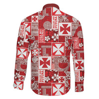 Wallis Et Futuna Kilisimasi Fiefia Family Matching Mermaid Dress and Hawaiian Shirt Pacific Patchwork Xmas Vibes LT9 - Polynesian Pride