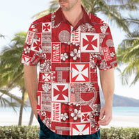 Wallis Et Futuna Kilisimasi Fiefia Hawaiian Shirt Pacific Patchwork Xmas Vibes - Polynesian Pride