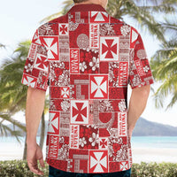 Wallis Et Futuna Kilisimasi Fiefia Hawaiian Shirt Pacific Patchwork Xmas Vibes - Polynesian Pride