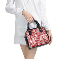 Wallis Et Futuna Kilisimasi Fiefia Shoulder Handbag Pacific Patchwork Xmas Vibes LT9 - Polynesian Pride