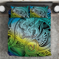 Personalised Aloha King Kamehameha Spirits Bedding Set Art Special