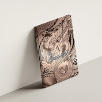 Personalised Aloha King Kamehameha Spirits Canvas Wall Art Beige Special