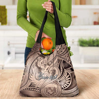 Personalised Aloha King Kamehameha Spirits Grocery Bag Beige Special