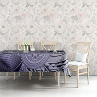Personalised Aloha King Kamehameha Spirits Tablecloth Violet Special