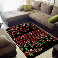 Fiji Masi Bula Tagimoucia Flowers Area Rug