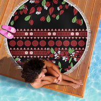 Fiji Masi Bula Tagimoucia Flowers Beach Blanket