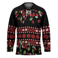 Fiji Masi Bula Tagimoucia Flowers Hockey Jersey - Polynesian Pride
