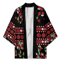 Fiji Masi Bula Tagimoucia Flowers Kimono - Polynesian Pride