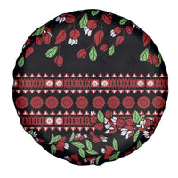 Fiji Masi Bula Tagimoucia Flowers Spare Tire Cover LT9 - Polynesian Pride