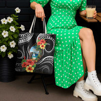 Hafa Adai Guam Tote Bag Guahan Seal Chamorro Stones Tribal - Polynesian Pride