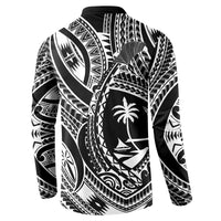 Hafa Adai Guam Inspired Tattoo Button Sweatshirt