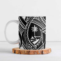 Hafa Adai Guam Inspired Tattoo Ceramic Mug - Polynesian Pride