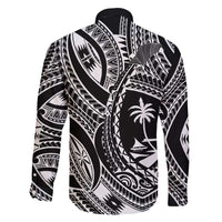 Hafa Adai Guam Inspired Tattoo Family Matching Off Shoulder Maxi Dress and Hawaiian Shirt