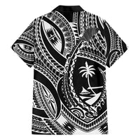 Hafa Adai Guam Inspired Tattoo Family Matching Short Sleeve Bodycon Dress and Hawaiian Shirt