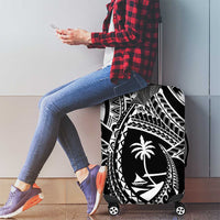 Hafa Adai Guam Inspired Tattoo Luggage Cover LT9 - Polynesian Pride