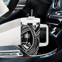 Hafa Adai Guam Inspired Tattoo Tumbler With Handle