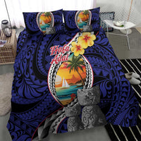 Hafa Adai Guam Seal Latte Stones Artwork Bedding Set