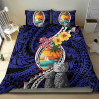 Hafa Adai Guam Seal Latte Stones Artwork Bedding Set