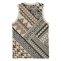 Niho Taniwha Kowhaiwhai Basketball Jersey - Polynesian Pride