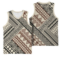 Niho Taniwha Kowhaiwhai Basketball Jersey - Polynesian Pride