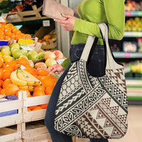 Niho Taniwha Kowhaiwhai Grocery Bag