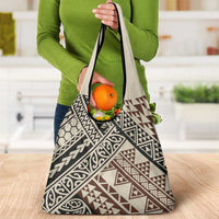 Niho Taniwha Kowhaiwhai Grocery Bag