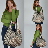 Niho Taniwha Kowhaiwhai Grocery Bag