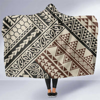 Niho Taniwha Kowhaiwhai Hooded Blanket